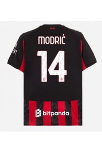 AC Milan Luka Modric #14 Jalkapallovaatteet Kotipaita 2025-26 Lyhythihainen